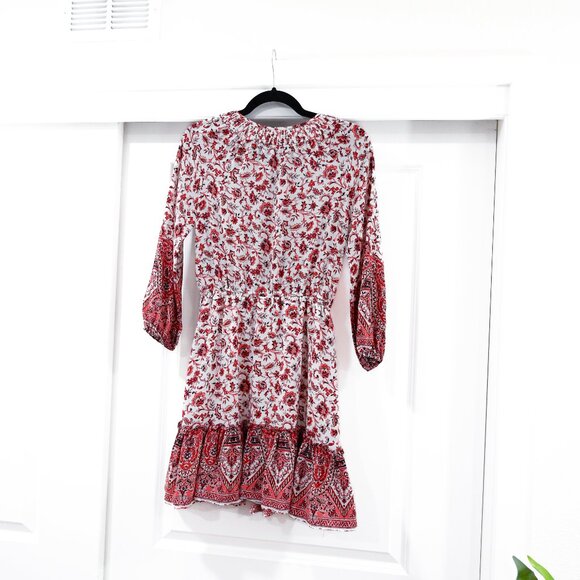 Shoshanna Size 0 Paisley Etta 100% Silk Dress - Picture 8 of 10